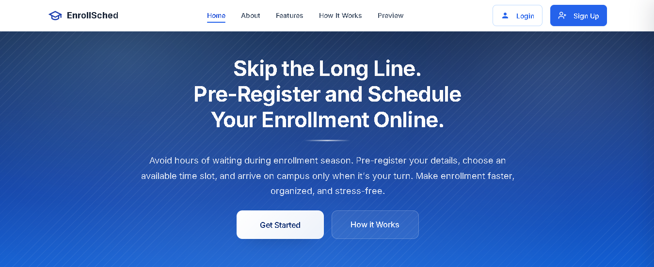 EnrollSched Placeholder